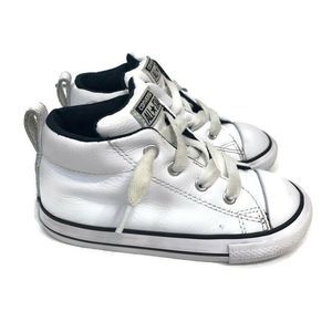 Converse Chuck Taylor Mid Top Leather Sneakers 9